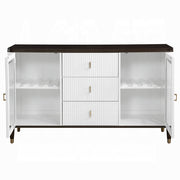 Acme Furniture Carena White Walnut Server