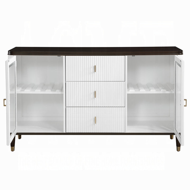 Acme Furniture Carena White Walnut Server