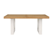 Steve Silver Magnolia Natural White Dining Table