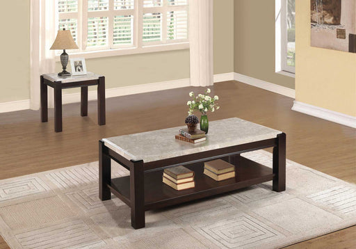 Home Elegance Festus 3pc Coffee Table Set