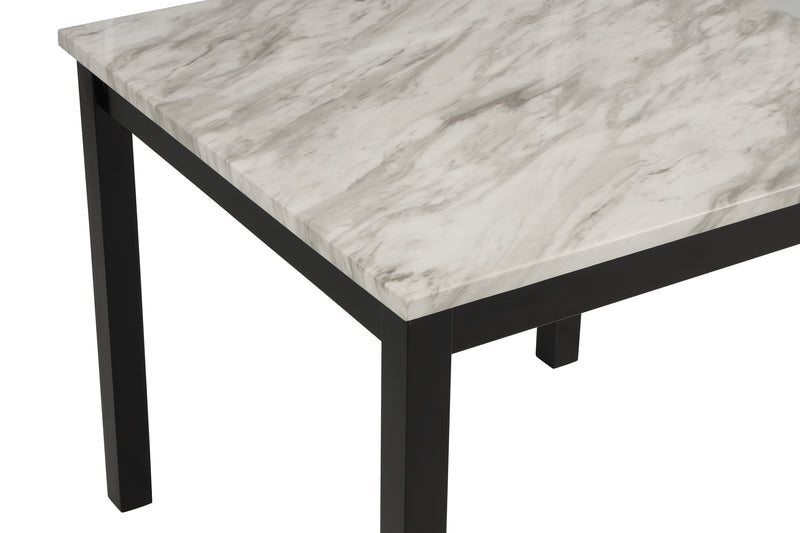 Crown Mark Lennon Royal Blue 5pc Counter Height Set