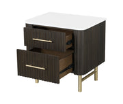 Acme Furniture Clayten White Espresso Nightstand