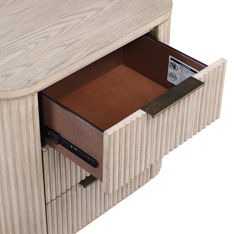 Steve Silver Henry Tan Nightstand