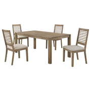 Coaster Furniture Scottsdale Washed Brown 5pc Dining Room Set