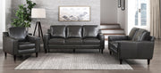 Home Elegance Aldrich Gray 3pc Living Room Set