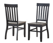 Steve Silver Raven Ebony Noir 7pc Dining Set
