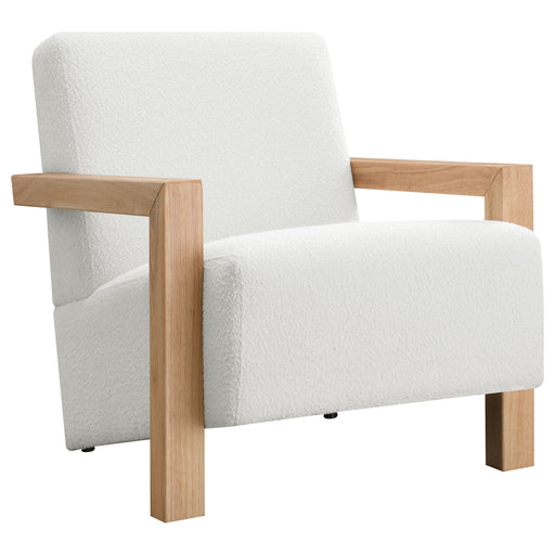 Coaster Furniture Fitzroy Ivory White Accent Arm Chair