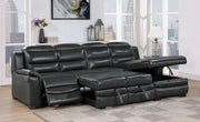 Global Furniture U8518 Charcoal Sofa Bed with USB