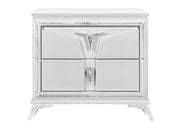 Global Furniture Romo White Nightstand