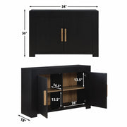 Steve Silver Aubrey Brown 64 Inch Server