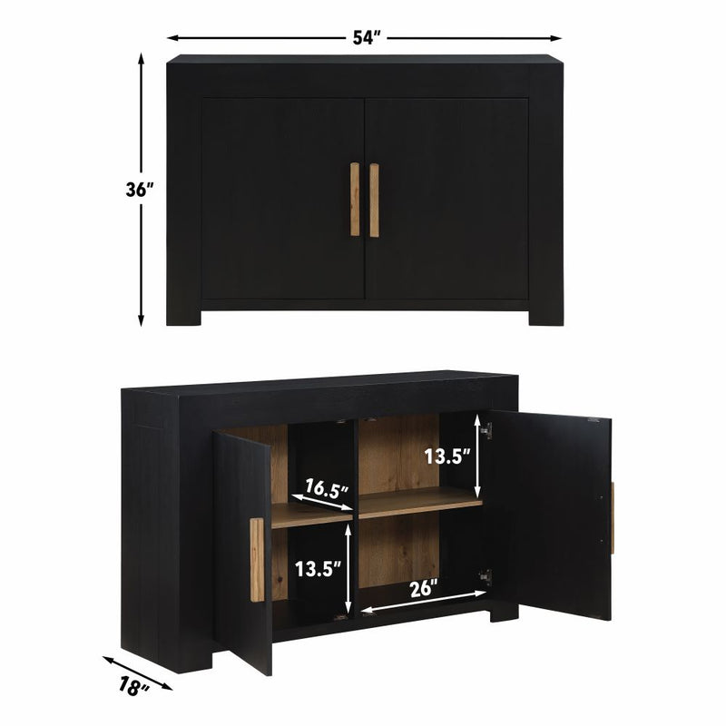 Steve Silver Aubrey Brown 64 Inch Server