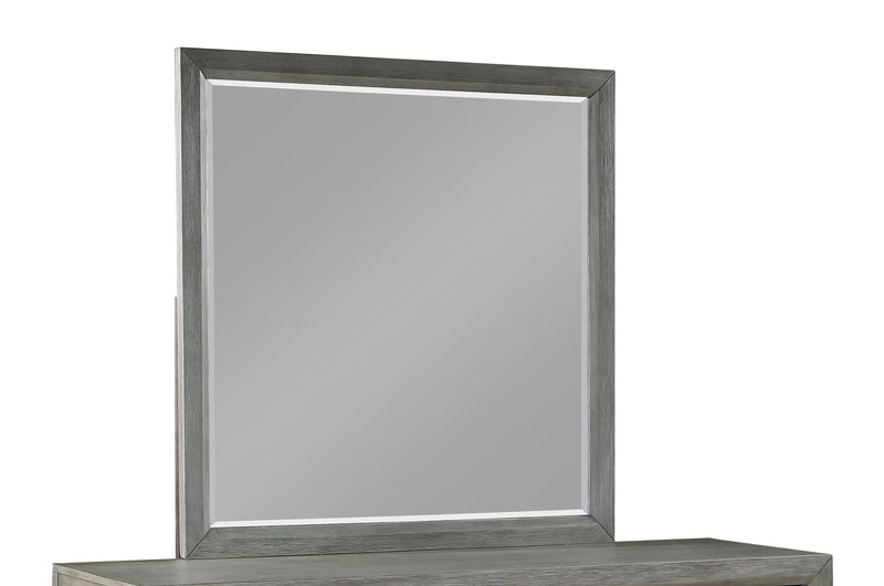 Galaxy Home Kenzo Gray Square Mirror