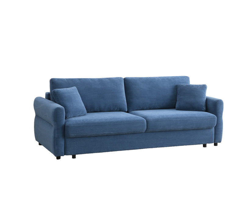 Acme Furniture Haran Blue Sleeper Sofa