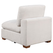 Coaster Furniture Lakeview Ivory Armless Chair