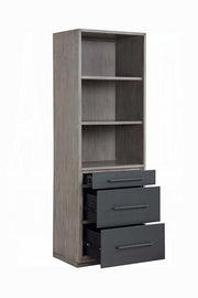 Acme Furniture Estevon Gray Oak Bookcase