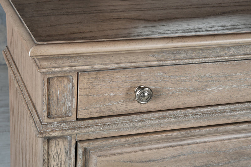 Steve Silver Highland Park Waxed Driftwood Nightstand