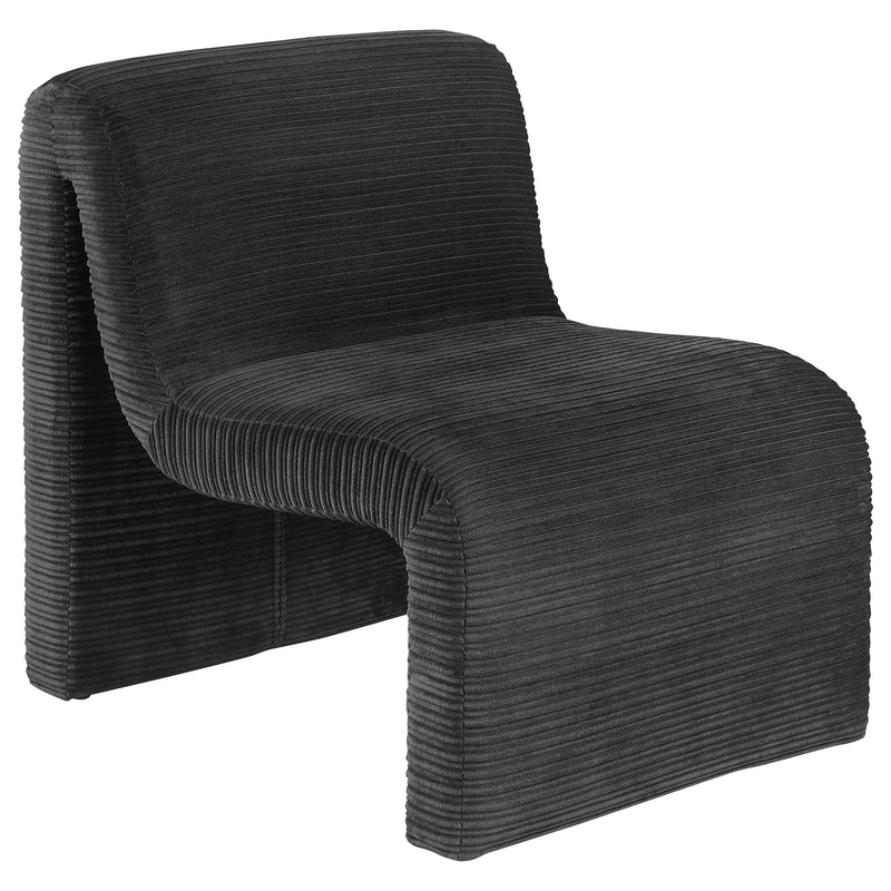 Coaster Furniture Drayton Black Armless Accent Chair