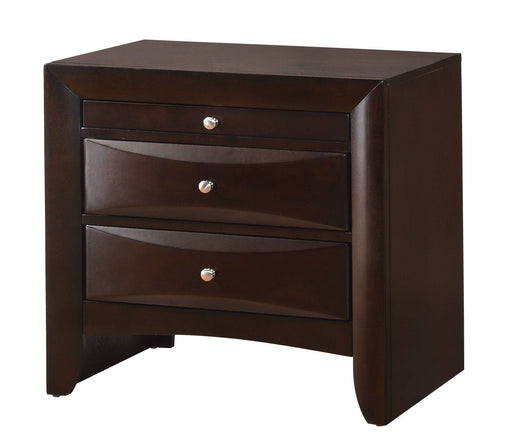 Crown Mark Emily Dark Cherry Night Stand