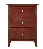 Glory Furniture Daniel Cherry 3 Drawers Nightstand