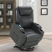 Coaster Furniture Sanger Beige Power Lift Massage Recliner