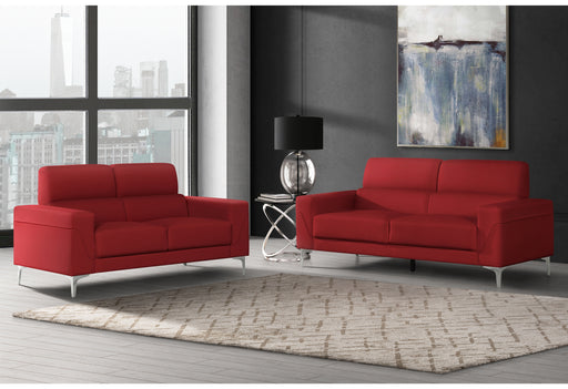 Global Furniture U6109 Red 2pc Living Room Set