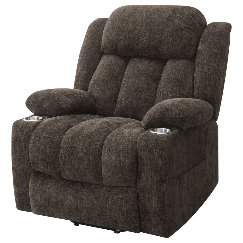 Coaster Furniture Houston Camel Brown Power Lift Recliner Chair