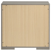 Coaster Furniture Ives Grey High Gloss Nightstand