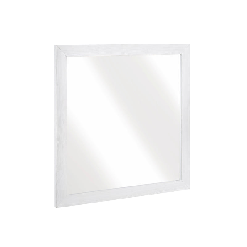 Home Elegance Corbin White Mirror
