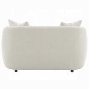 Acme Furniture Etienne Beige Loveseat with 3 Pillows
