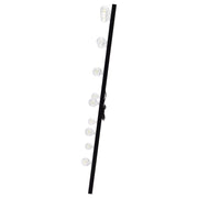 Coaster Furniture Zayan Black LED Floor Mirror