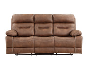 Steve Silver Rudger Moonlight Gray Manual Reclining Sofa