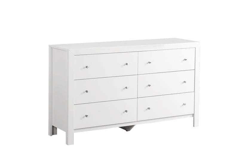 Glory Furniture Burlington White Dresser