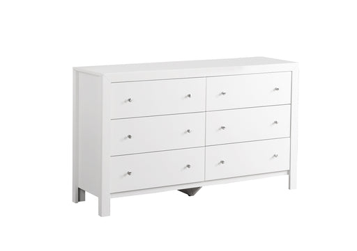 Glory Furniture Burlington White Dresser
