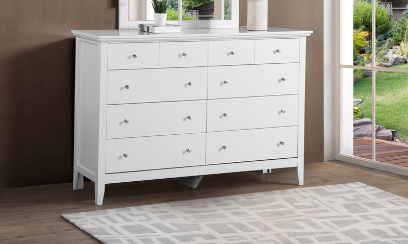 Glory Furniture Hammond Silver Champagne Dresser