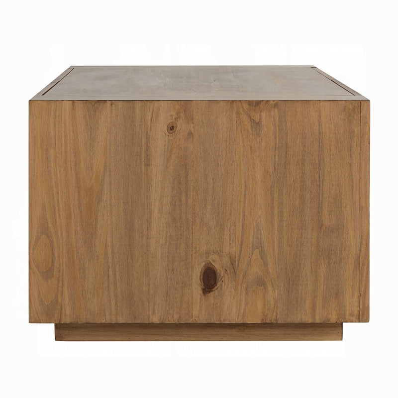 Acme Furniture Harlan Oak Coffee Table with Caster