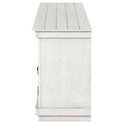 Coaster Furniture Payne Distressed White 60 Inch TV Stand