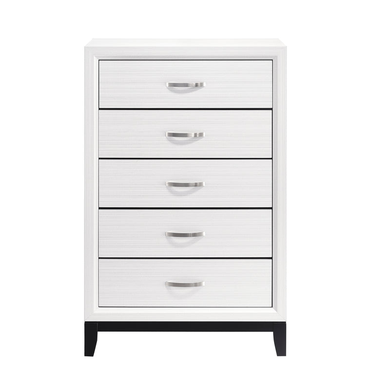 Home Elegance Davi White Chest