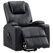 Coaster Furniture Armstrong Red Power Lift Massage Recliner