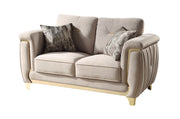 Galaxy Home Leena Beige Loveseat