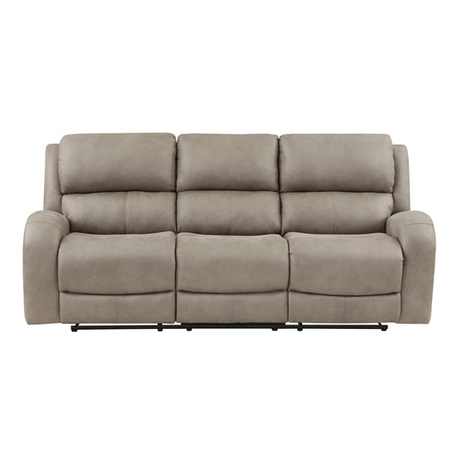 Home Elegance Pagosa Brown Double Reclining Sofa