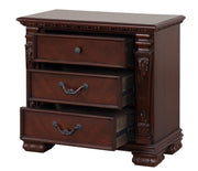 Glory Furniture Lyndon Cherry 2 Drawer Night Stand