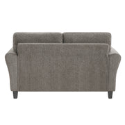 Home Elegance Ellery Blue Love Seat