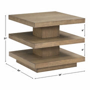 Steve Silver Canyon Sand End Table