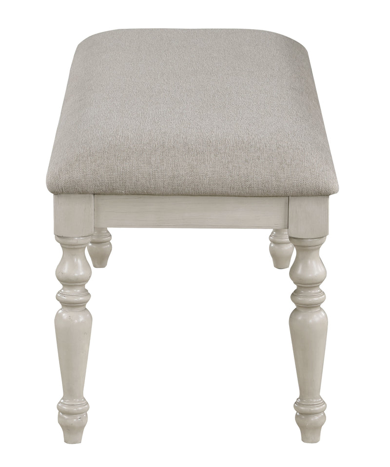 New Classic Furniture Jennifer White Dining Bench