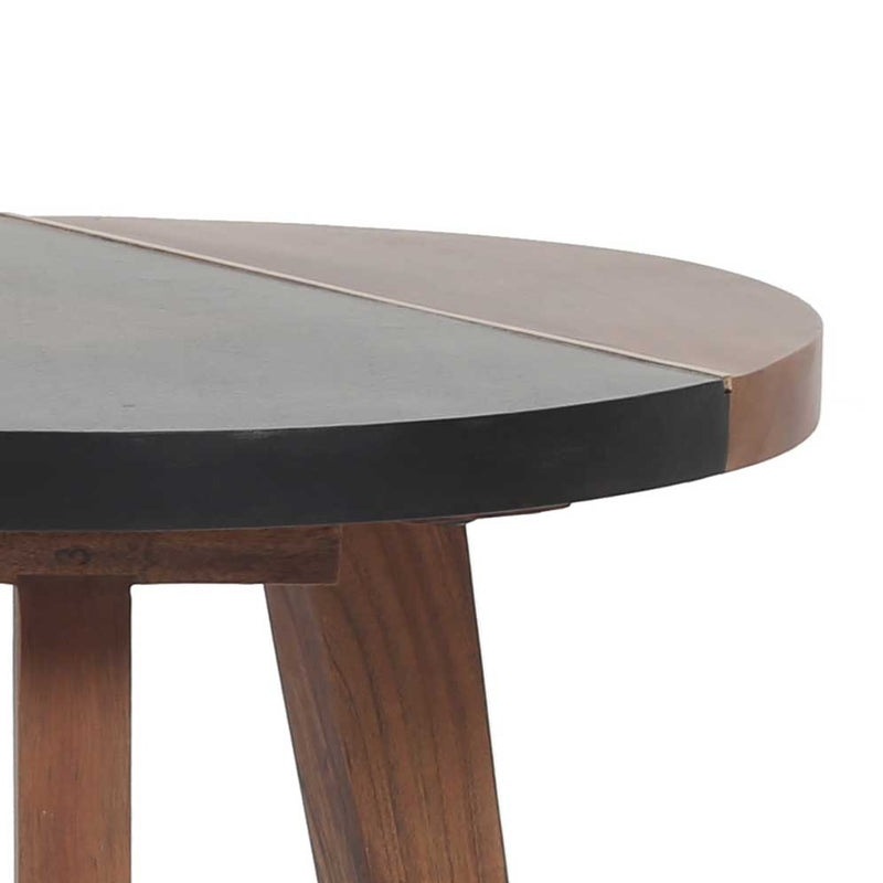 Steve Silver Caspian Brown Round Accent End Table