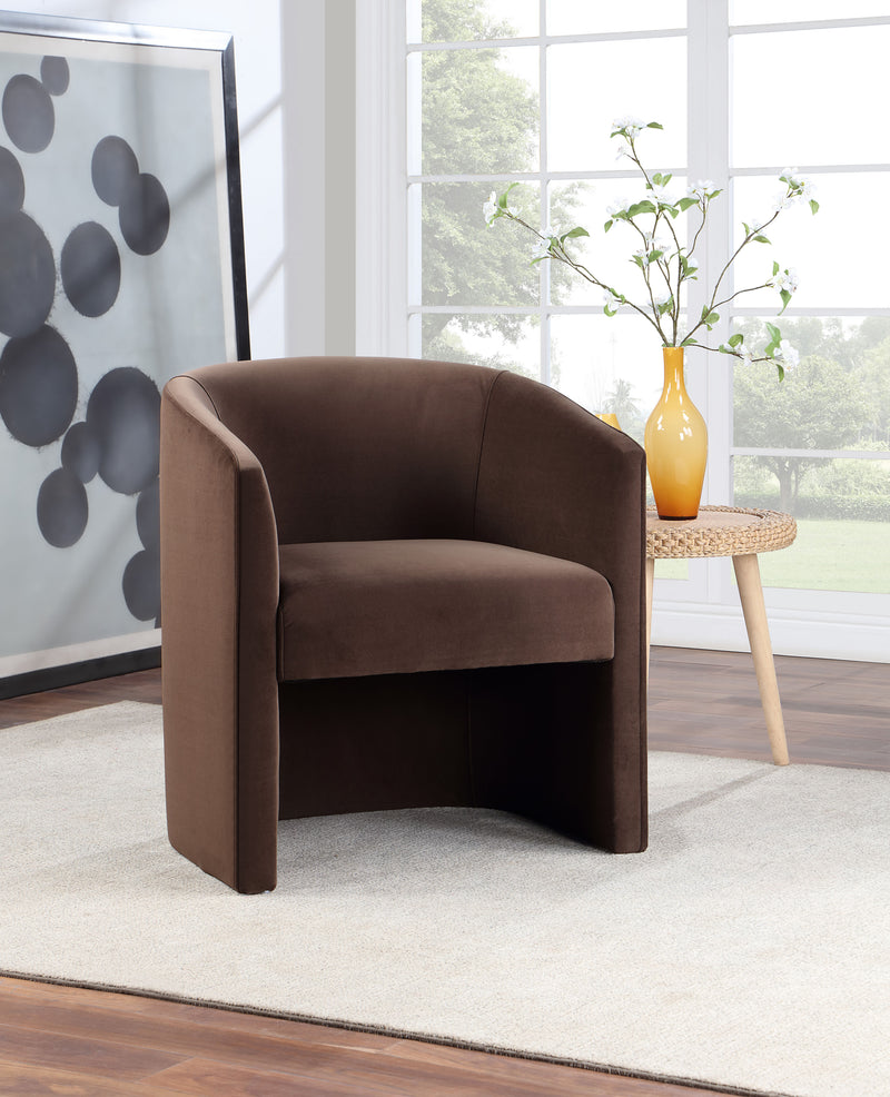Steve Silver Iris Cocoa Upholstered Dining Chair