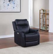 Steve Silver Valencia Ocean Blue Power Recliner Chair