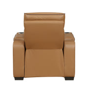 Home Elegance Fairway Brown Power Reclining Chair with Headrest