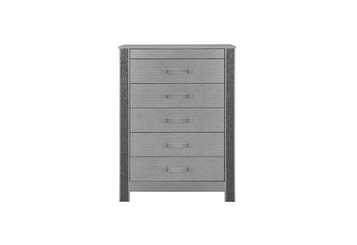 Global Furniture Logan Silver Chest