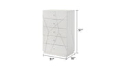 Galaxy Home Manhattan White Chest